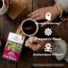 ORGANIC INDIA Tulsi Hibiscus Tea Bags - Holy Basil Herbal Tea, Stress Relieving, Calming, Immune Support, USDA Organic, Caffeine Free -18 Bags, 3 Pack view 4