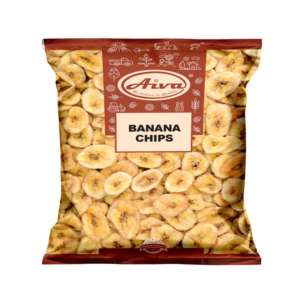 Aiva Dried Sweetened Banana Chips (5 LB)  Fresh, Crispy & Sweetened, Delicious Snack for Snacking
