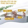 Feraco Copper Bracelet for Women, Ultra Strength Magnetic Bracelets, 99.99% Pure Copper Cuff Bangle with 3500 Gauss Neodymium Magnets, Adjustable, Vintage Flower Collection view 3
