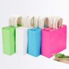 100pcs Kraft Paper Bags,Paper Gift Bags with Handles Bulk for Shopping, Packaging, Retail, Party Favor, Craft, Gifts, Wedding, Recycled, Business, Goody,Cookies, Sandwich and Merchandise Bag view 2