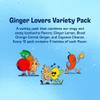 Health-Ade Kombucha Tea Organic Drink, Fermented Tea with Living Probiotics, Detoxifying Acids, Supports Gut Health, Non-GMO, Vegan, Gluten Free, 12 Pack (16 Fl Oz Bottles), Ginger Lovers Variety Pack view 4