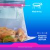 Ziploc Gallon Food Storage Bags, Stay Open Design with Stand-Up Bottom, Easy to Fill, 80 Count view 3