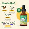 Kiddivit Baby Vitamin A&D Liquid Drops with Vitamin E  Gentle Immune & Vision Support Supplement  60 Daily Servings, Dropper Included, Glass Bottle  Sugar Free, Gluten Free, Vegetarian, 2oz view 4