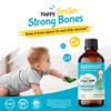 Kiddivit Baby Calcium Liquid Drops with Vitamin D3 & K2  Gentle Bone & Growth Support Supplement  24 Daily Servings  Inulin Fortified Prebiotic Fiber  Sugar Free, Gluten Free, Vegetarian, 4oz view 2