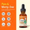 Kiddivit Baby Lactoferrin Liquid Drops  Gentle Immune Support Supplement  100mg Formula with Prebiotic Inulin  60 Daily Servings  Sugar Free, Gluten Free, Vegetarian, 2oz view 3