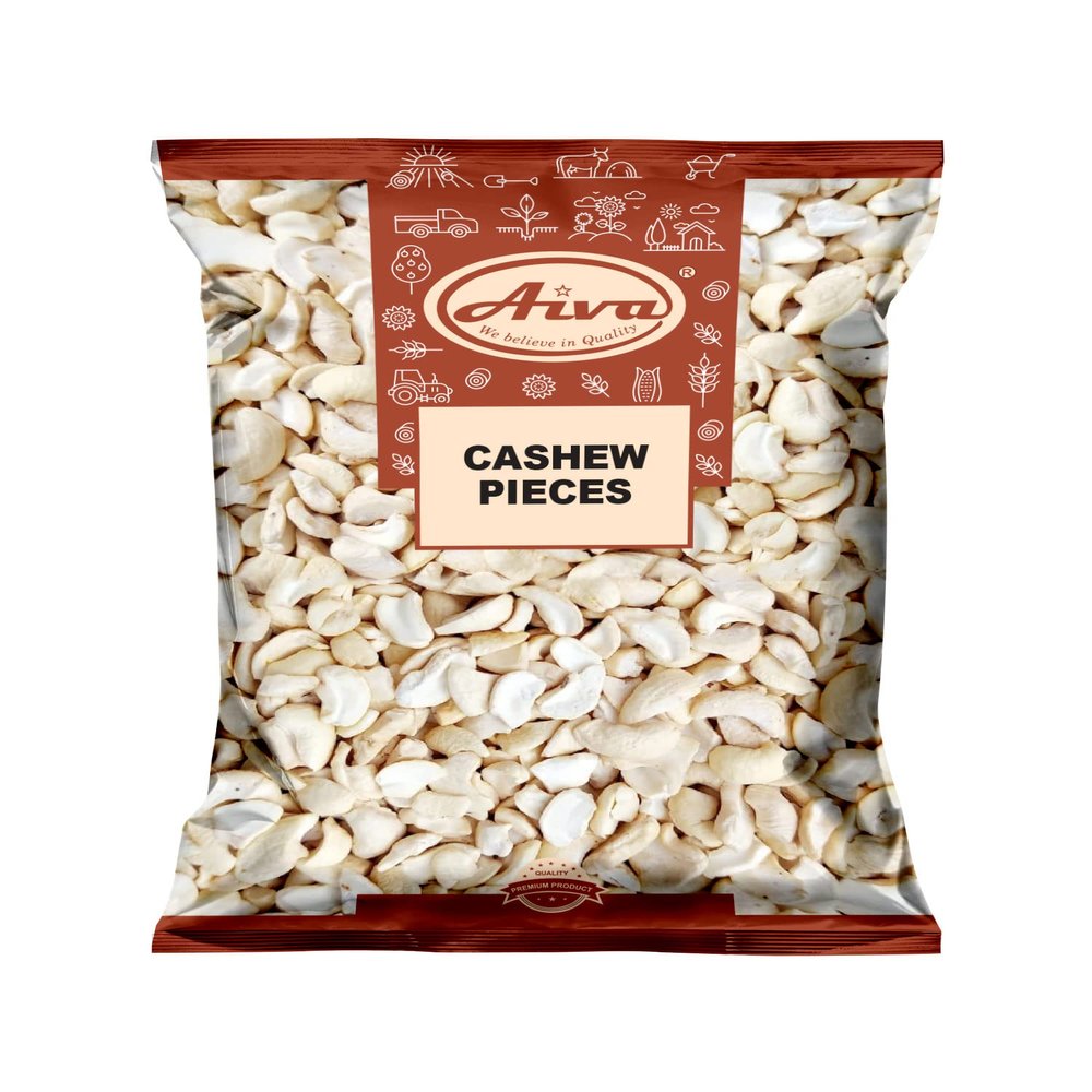 AIVA - Cashew Pieces Raw Premium Grade, 10 lb Bulk, Unroasted & Unsalted Cashews for Cooking, Baking & Topping