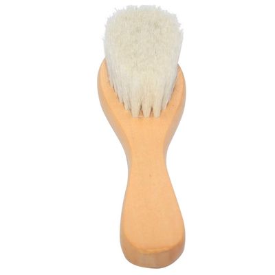 EXCEART 1pc Wooden Handle Bath Scrubber Natural Massage Brush for Boy Girl Soft Bristle Shower Tool for Gentle Skin Cleansing Exfoliation