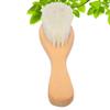 EXCEART 1pc Wooden Handle Bath Scrubber Natural Massage Brush for Boy Girl Soft Bristle Shower Tool for Gentle Skin Cleansing Exfoliation view 3