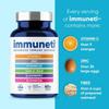 Immuneti Advanced Immune Support  Doctor Formulated 6-in-1 Daily Immunity Supplement  Made in USA  with Vitamin C, D3, Zinc, Elderberry, Garlic & Echinacea - Vital Nutrients & Antioxidants (3) view 3