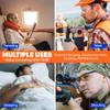 20 Pair Foam Ear Plugs with Cord - Soft & Comfortable Ear Protection - Disposable Ear Plugs Individually Wrapped with Noise Cancelling up to 32dB - Ideal for Sleeping Construction Shooting Sports view 4