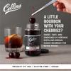 Collins Bourbon Cocktail Cherries - Drinks Garnish for Manhattan or Old Fashioned Cocktails and Desserts, Made with Award Winning Whiskey, 11 Ounce Glass Jar view 2