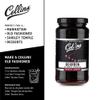 Collins Bourbon Cocktail Cherries - Drinks Garnish for Manhattan or Old Fashioned Cocktails and Desserts, Made with Award Winning Whiskey, 11 Ounce Glass Jar view 3