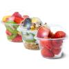 Aatriet 9 oz Clear Plastic Cups with Lids - 25 Sets Dessert Cups with Dome Lid (NO HOLE), Disposable Party Cup for Fruit/Ice Cream/Cupcake/Iced Cold Drinks view 1