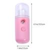 2pcs Mini Humidifier Facial Air Humidifier Mist Sprayer Aromatherapy Diffuser Hand Face Diffuser Moisturizing Portable Skin Care Moisturizer view 3