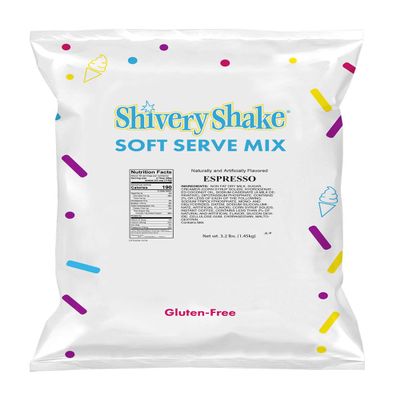 Shivery Shake Espresso Soft Serve Ice Cream Mix