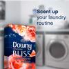Downy Infusions Fabric Softener Dryer Sheets, Bliss, Sparkling amber & rose 160 count view 3