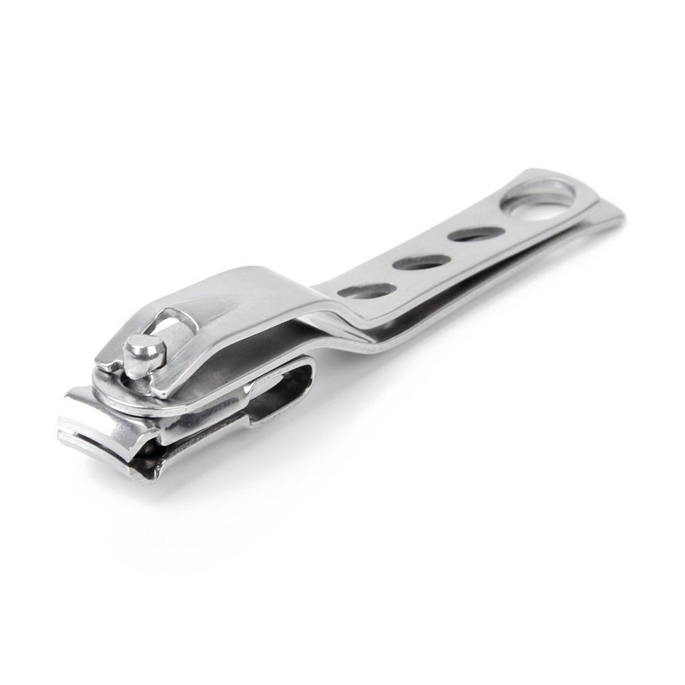 AnHua 360 Rotating Nail Clipper, Precision Sharp Stainless Steel Fingernail & Toenail Clippers (1-Pack)
