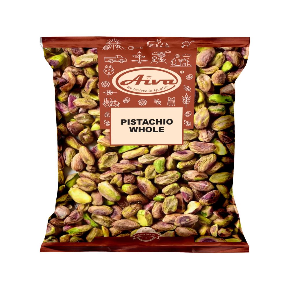 Aiva Raw Pistachios, No Shells, Unsalted (4 LB)  Premium Whole Nuts for Snacking, Cooking, and Baking