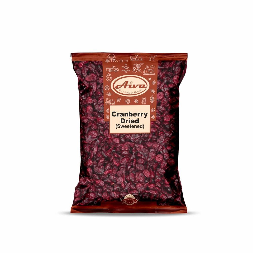 Aiva Dried Cranberries (4 LB) | Perfect for Baking, Snacks, Salads, and Trail Mix | Sweetened