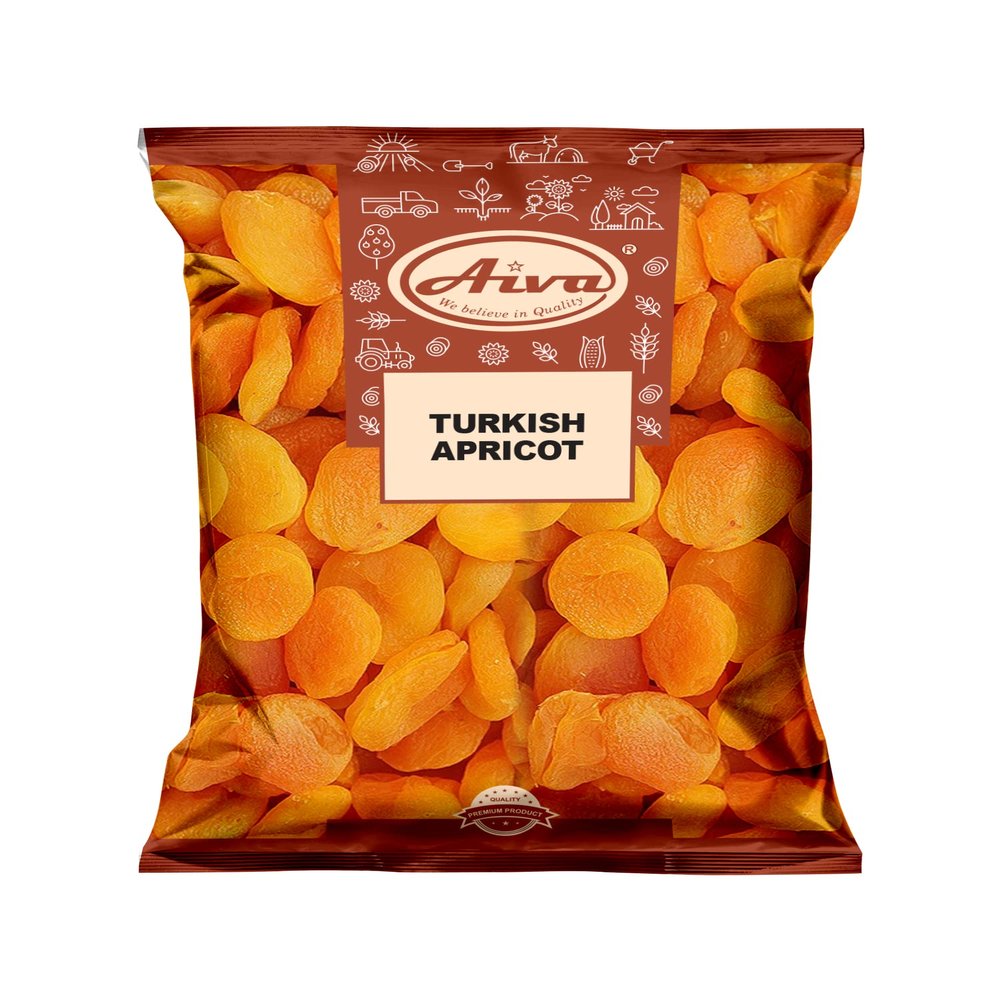 Aiva Dried Turkish Apricots | Fruit Pie Filling | Baking-Soft and Chewy | Sweet and Tangy Delights | - (2 LB)