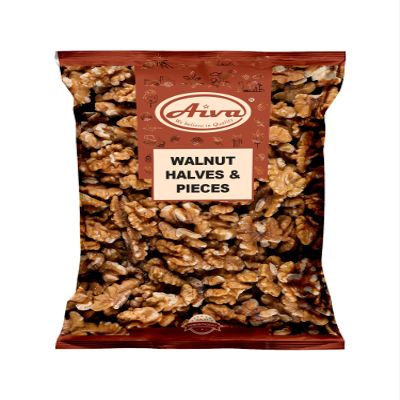 Aiva Walnut Halves & Pieces, No Preservatives, Non-GMO (2 LB - 32 Oz)