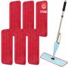 16.5 Inch Reusable Mop Pads Microfiber Spray Mop Replacement Heads for Wet/Dry Mops Compatible with Bona Floor Care System (6 Pack) view 1