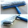 Shower Squeegees, With Microfiber Scrubber, Rubber Glass Wiper Blades Mirror Window Cleaning (Color : A, Size : Brush head 45cm) view 3