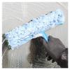 Shower Squeegees, With Microfiber Scrubber, Rubber Glass Wiper Blades Mirror Window Cleaning (Color : A, Size : Brush head 45cm) view 4