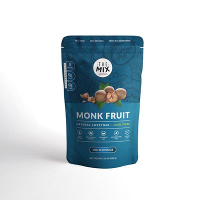 The Mix Superfoods, Monk Fruit PURE, NO erythritol, NO artificial, JUST monk fruit 100% (100 g)