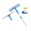 Shower Squeegees, With Microfiber Scrubber, Rubber Glass Wiper Blades Adjustable Window Cleaning Combo (Color : A) view 1