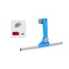 Shower Squeegees, Rubber Glass Wiper Blades Angle adjustable Window Cleaner for Mirror/Shower/Car (Color : A-Brush head 35cm) view 1