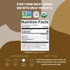 FGO Organic Pu'erh Tea, 100 Count, Eco-Conscious Black Tea Bags, Resealable Bag, Packaging May Vary (Pack of 1) view 2