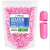 XPRS Nutra Size 1 Empty Capsules - 1000 Count Empty Gelatin Capsules - Pill DIY Capsule Filling - Pure Bovine Pill Gel Caps for Do-It-Yourself Supplements (Pink) view 1