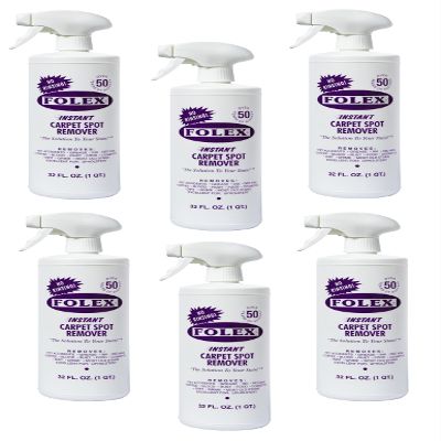 Folex Instant Carpet Spot Remover, 32oz, Pack of 6