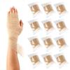 12 Pack Self Adherent Cohesive Wrap Bandages 2 Inches X 5 Yards,First Aid Tape, Elastic Self Adhesive Tape, Athletic, Sports wrap Tape, Bandage Wrap for Sports, Wrist, Skin Colour Athletic Tape view 4