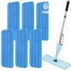 16.5 Inch Reusable Mop Pads Microfiber Spray Mop Replacement Heads for Wet/Dry Mops Compatible with Bona Floor Care System (6 Pack) view 1
