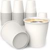 Lakesstory 100-Pack 4 oz. White Paper Disposable Cups  Hot and Cold Beverage Drinking Cup for Water, Juice, Coffee or Tea  Ideal for Water Coolers, Party, or Coffee On the Go view 1