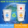 Lakesstory 100-Pack 4 oz. White Paper Disposable Cups  Hot and Cold Beverage Drinking Cup for Water, Juice, Coffee or Tea  Ideal for Water Coolers, Party, or Coffee On the Go view 4