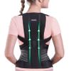 Omples Posture Corrector for Women and Men Thoracic Back Brace Straightener Shoulder Upright Support Trainer for Body Correction and Neck Pain Relief, Medium (waist 34-39 inch) view 1
