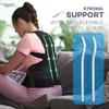 Omples Posture Corrector for Women and Men Thoracic Back Brace Straightener Shoulder Upright Support Trainer for Body Correction and Neck Pain Relief, Medium (waist 34-39 inch) view 4