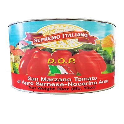 Supremo Italiano San Marzano Tomato of Agro Sarnese-Nocerino Area, 90oz