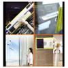 Shower Squeegees, For Bathroom Mirror Glass Car, Professional Extendable Long Handle Stainless Steel Window Glass Rubber Wiper Tools (Color : D) view 4