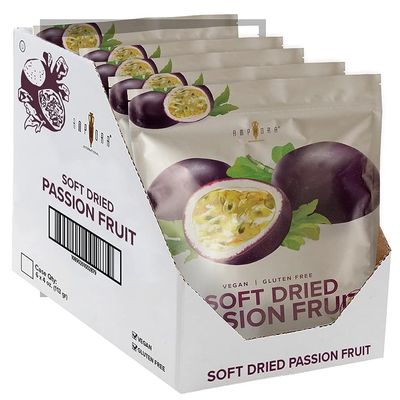 Amphora Conventional Soft Dried Passion Fruit 3.5 oz (100gr) per pouch (Case of 6 pouches)