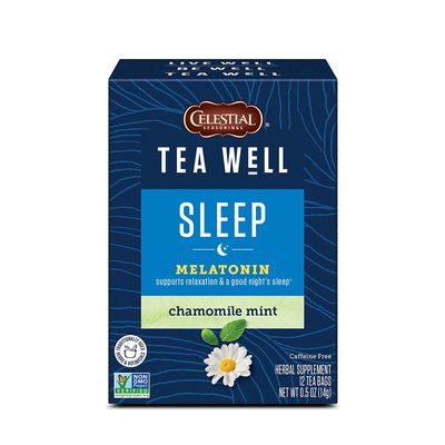 Teawell Sleep Wellness Tea, 12 Count (Packaging may Vary)