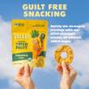 SOLELY - Organic Dried Pineapple Rings (3.5 oz Resealable Bags, Pack of 6) - Real Fresh Fruit - 1 Ingredient - Healthy Snacks for Adults & Kids - Non GMO, Vegan Snacks, Shelf Stable - 6 Bags (21 oz) view 3