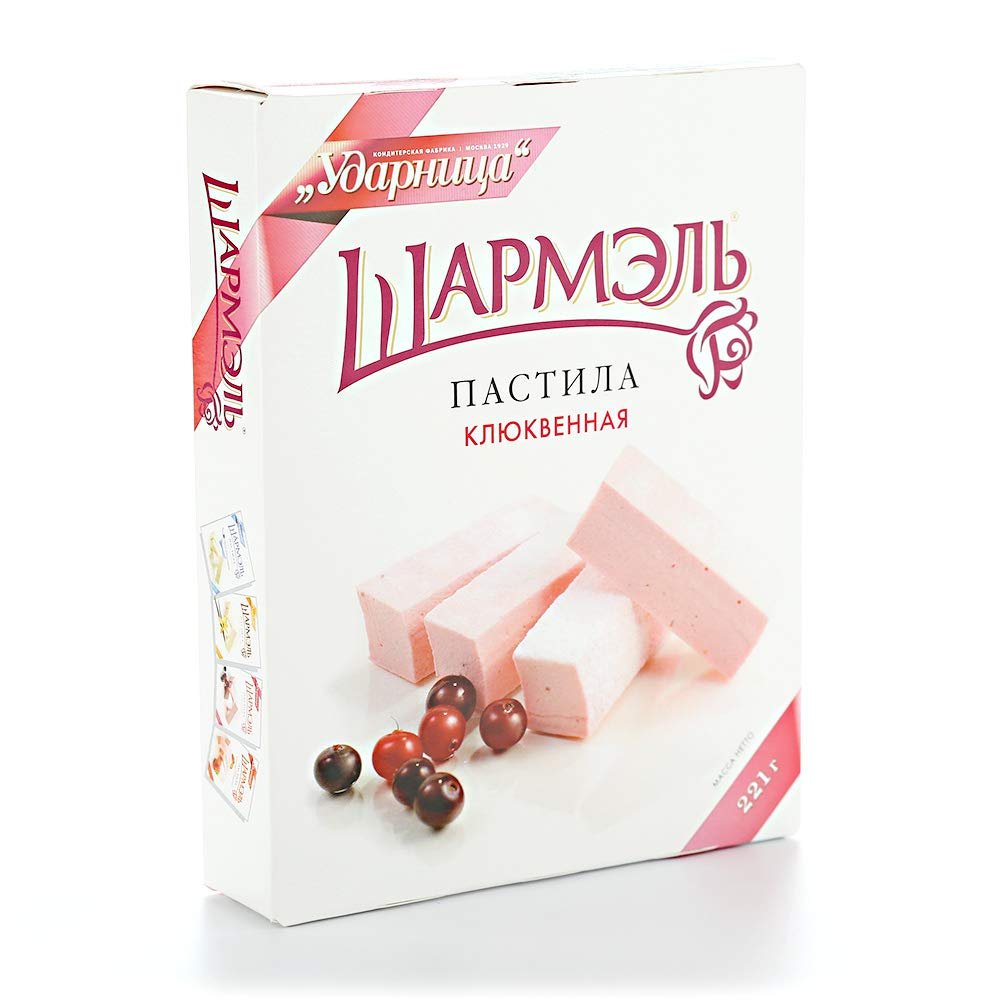 RUSSIAN PASTILA "SHARMEL" Cranberry 221 g    ""