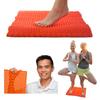 activelife Soft Neuropathy Mat for Pain Relief | Only 10 Minutes per Day Foot Massage Mat for Plantar Fasciitis & Arch Pain, Acupressure Foot Massager for Reflexology & Proprioception (Orange) view 1