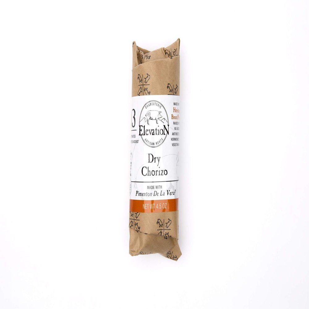 Elevation Artisan Meats, Dry Chorizo Salami, 4.5 oz