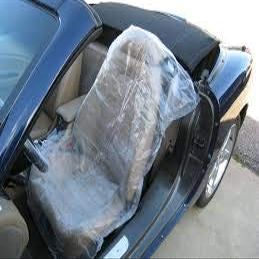 NapTags Disposable Plastic Seat Covers - 500 Count - 0.5 mil