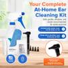 EarClearRX Flexible Tip Kit  Complete at-Home Ear Cleaning Kit for Adults & Kids - Easy-to Use Ear Cleaner - Includes Bottle Washer, Basin, 20 Disposable Tips, Microfiber Towel & Otoscope Penlight view 2